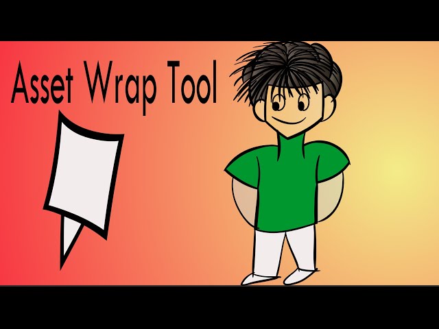 Asset Wrap Tool ( Frame By Frame) Animation - (advanced adobe animate CC tutorial)