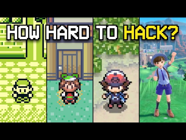 How hard is it to Rom Hack EVERY Pokemon Game?
