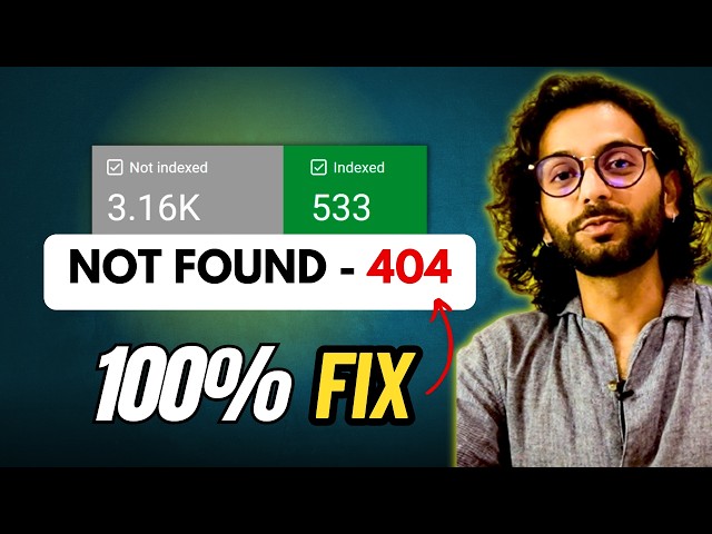 Fix - Error 404 | Page Not Found in Search Console [SOLVED]