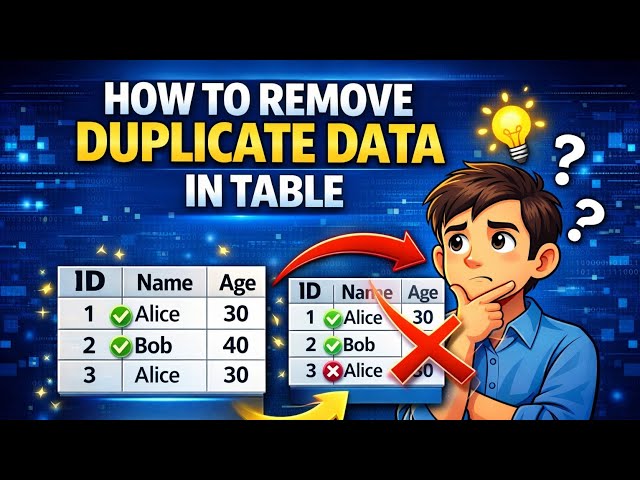How to Find and Remove Duplicate Records in SQL Server