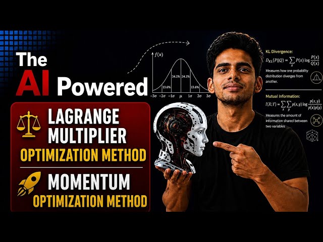 How AI Actually Optimizes: Lagrange Multipliers & Momentum