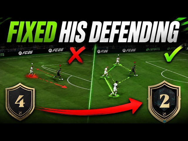 I coached a division 4 player (full session) || EAFC26 Coaching Session