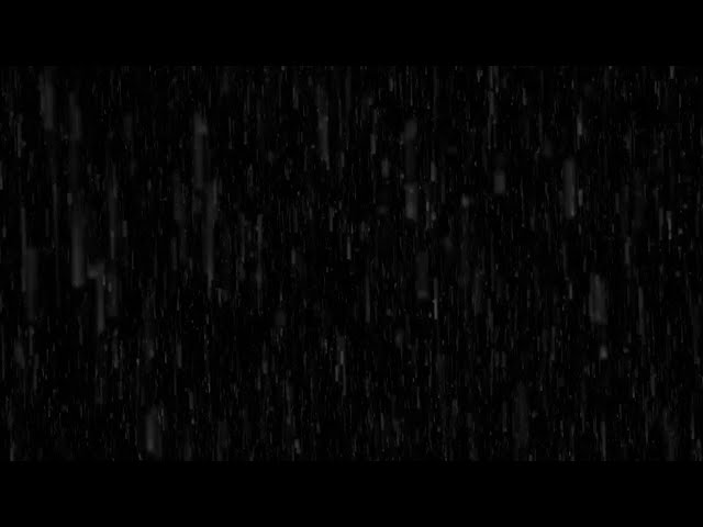 RAIN Sounds for Sleeping BLACK SCREEN | 24 Hours of Heavy Night Rain, Block Noises