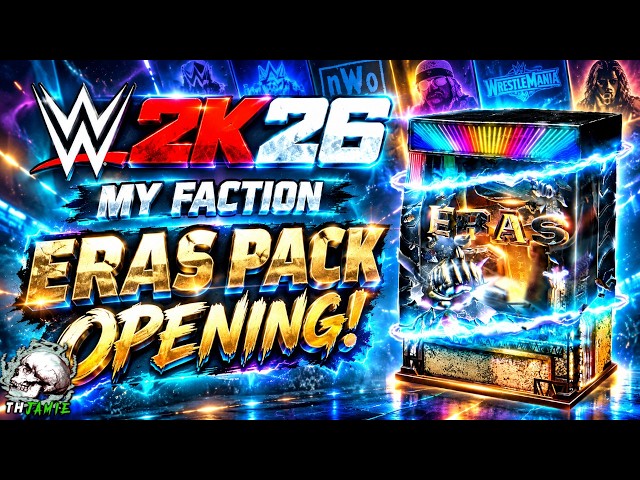ERAS PACK OPENING! WWE 2K26 MyFaction