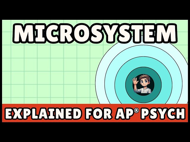 The Microsystem (AP Psychology)