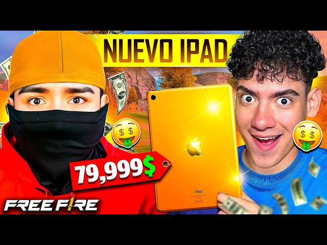 I BOUGHT THE SAME IPAD THAT THEDONATO USES TO PLAY FREE FIRE AND I DISCOVERED THIS