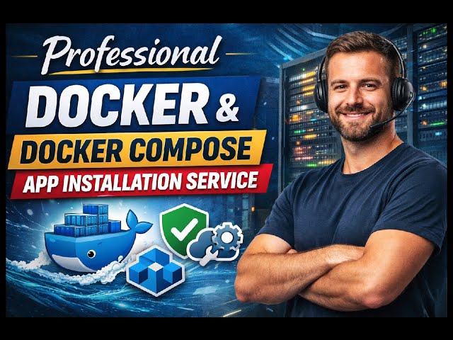 Professional Docker & Docker Compose App Installation Service
