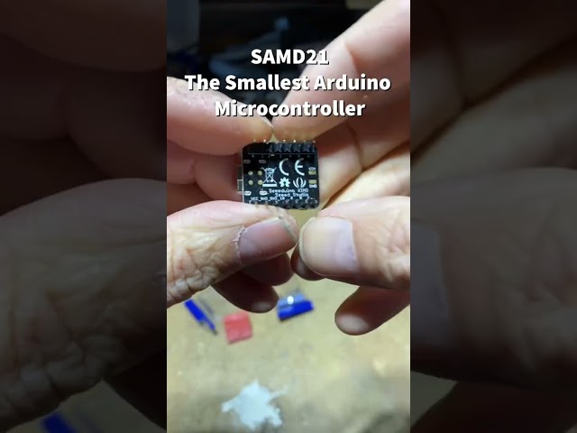 The smallest Arduino microcontroller!