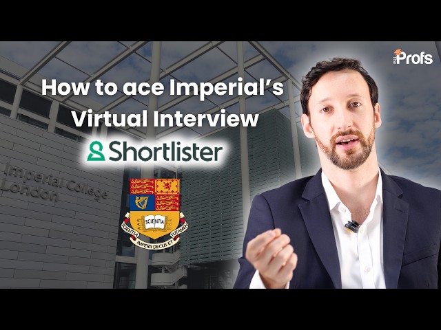 How to Ace Imperial's Virtual Interview