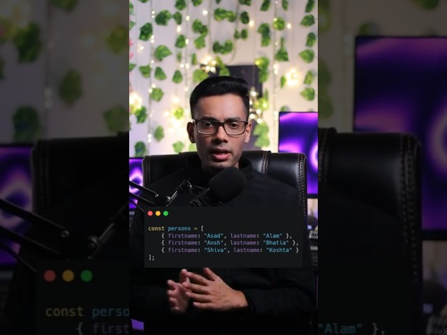 JavaScript map() method in 60 Seconds