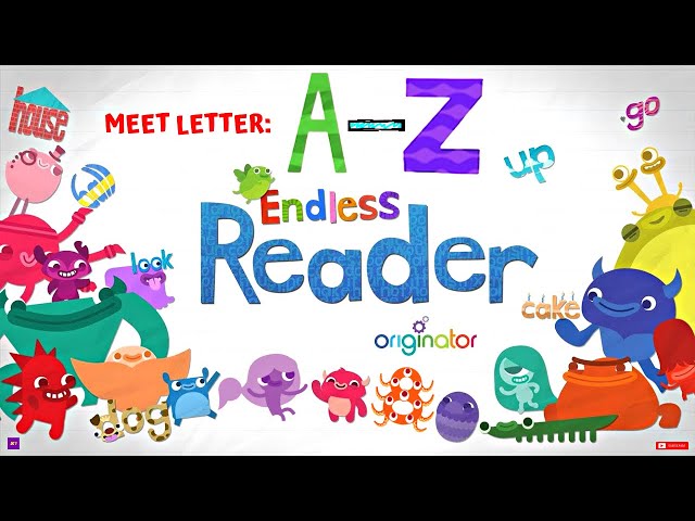 Endless Reader: Meet Letter A - Z | Learn Sight Words | Fun Educational Word Learning