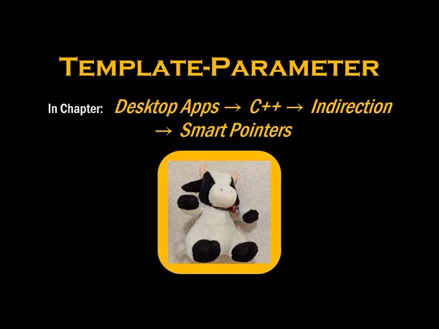 C++'s Smart Pointers: Template-Parameter