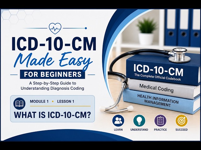 Lesson 1 – Introduction | ICD-10-CM (Medical Coding for Beginners)