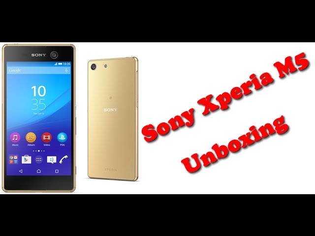 Computer Garage #9 - Sony Xperia M5 Gold Unboxing #sony