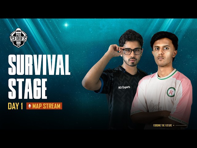 [MAP STREAM] BMPS 2026 | SURVIVAL STAGE | Day 1 #BGMILIVE