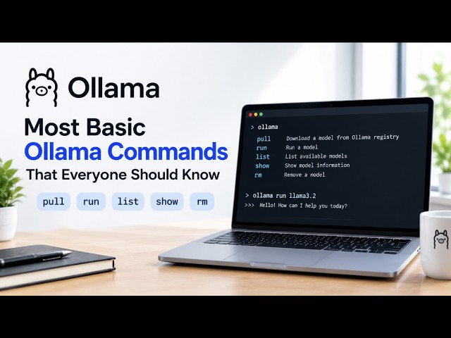 The Most Basic Ollama Commands Everyone Should Know In 2026: Ultimate Terminal Setup Masterclass!