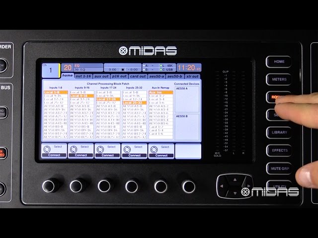 M32 Quick Tip - Routing Menu Overview