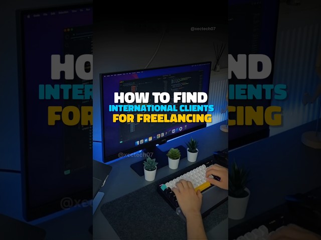 How to Get International Clients For Freelancing as a Beginner!