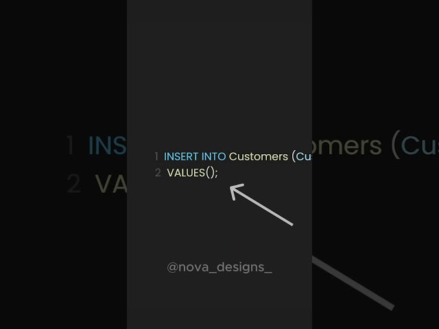 How to INSERT in SQL? #sql #sqlforbeginners #sqlite