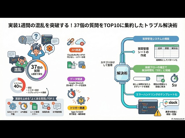 1週間の実装振り返り｜よくある質問TOP10と解決策