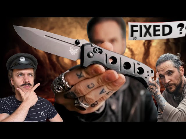 Benchmade Made world's strongest folding knife? Peter Mckinnon's knife FIXED!?