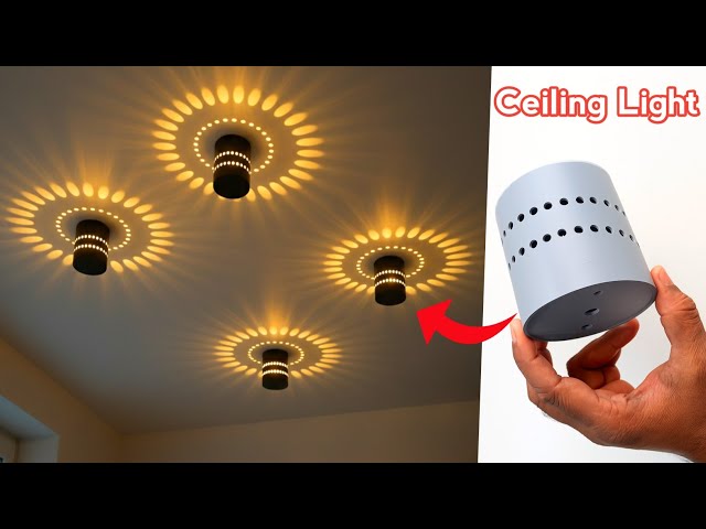 How to Make Modern LED Ceiling Lights Home Decoration Lights Bedroom Ceiling Design Lights 2