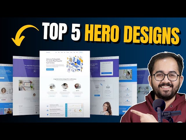 STEAL the Top 5 Hero Section Designs (2025)