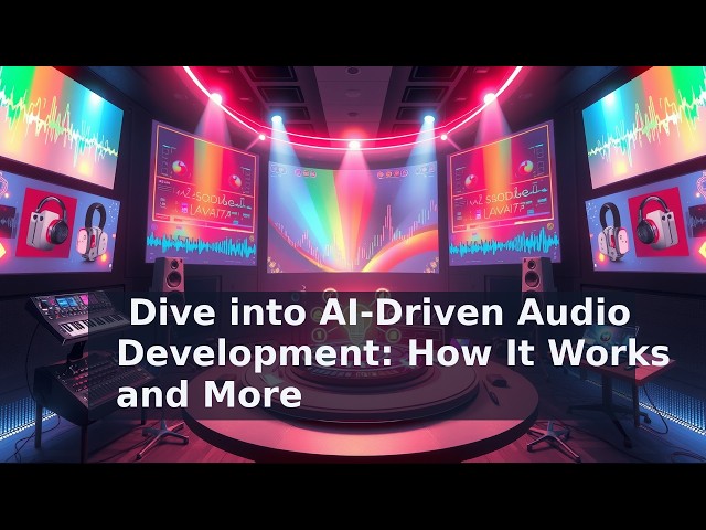 Dive into AI-Driven Audio Development: How It Works and More