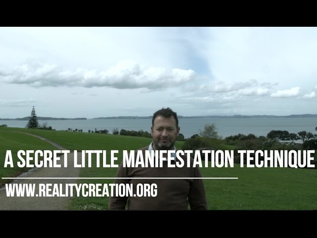 A Secret Little Manifestation Technique