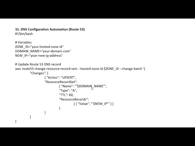 AWS DevOps 1.2.4 Shell Scripting