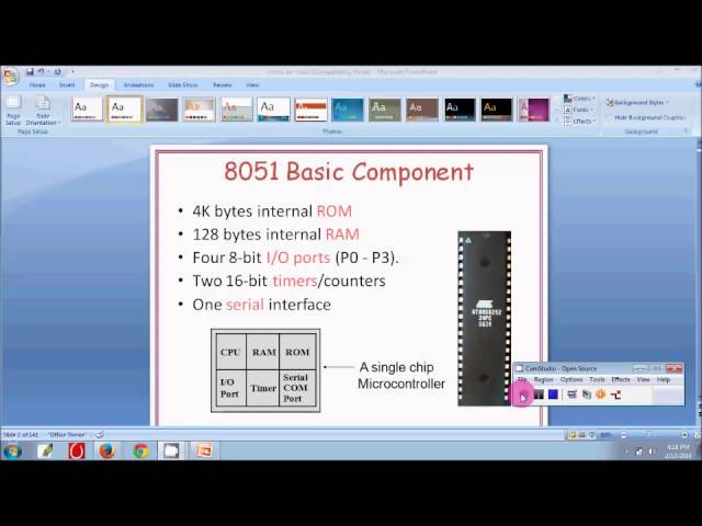 microcontroller 8051 lecture in tamil-Part 1