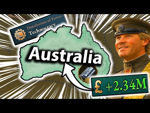 I Formed A MEGA ECONOMY By PLAYING TALL for 100 YEARS As AUSTRALIA !