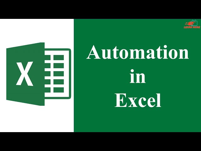 Automation in Excel for Beginners in Hindi