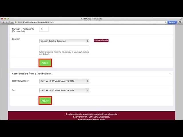Sona Systems - Researcher Tutorial