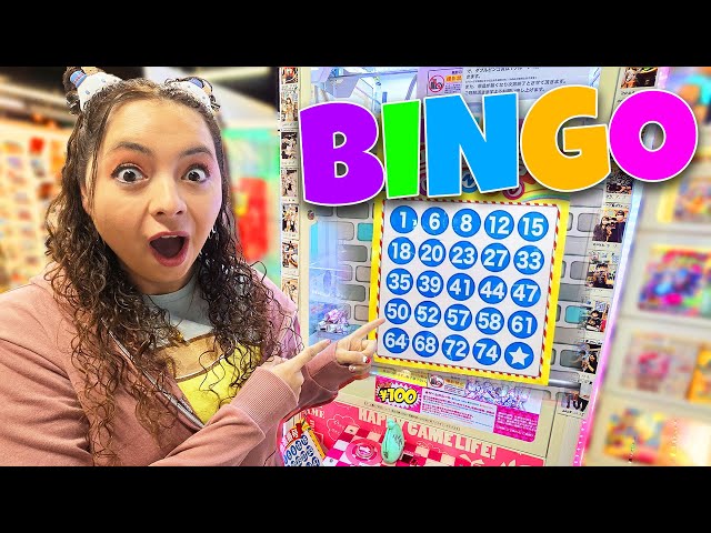 Back at the BINGO Claw Machine!