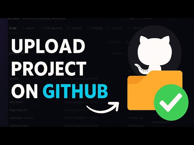 How to Deploy Project on GitHub 2025 | Upload Frontend React + Backend MERN Code On Github 🔥