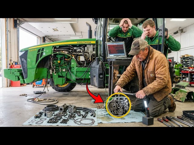 The Diagnostic Tool Said the Tractor Was Dead — An Old Mechanic Opened It With a Wrench