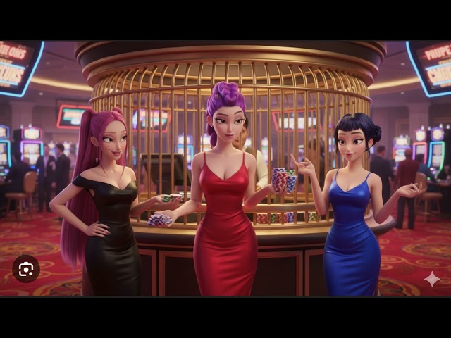 KPop Demon Hunters 2 Huntrix cashing in chips at the cage with poised, untouchable confidence