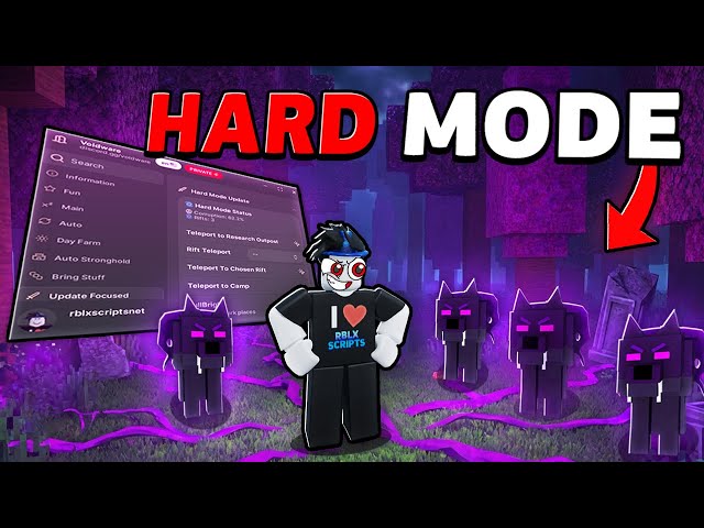 HACKER Plays HARD MODE in 99 Nights in the Forest Script!