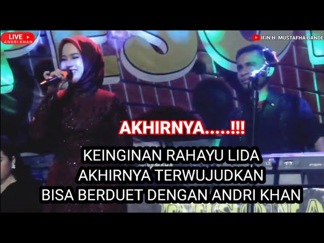 RAHAYU LIDA feat ANDRI KHAN 🔰 MERA DAN YU Cipt: H. Rhoma Irama 🔰 LIVE PESONA MUSIC
