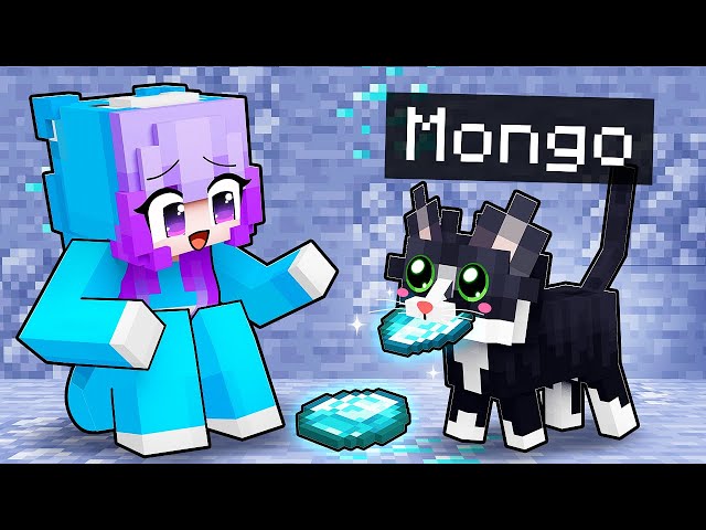 Playing As A BABY KITTEN In Minecraft!