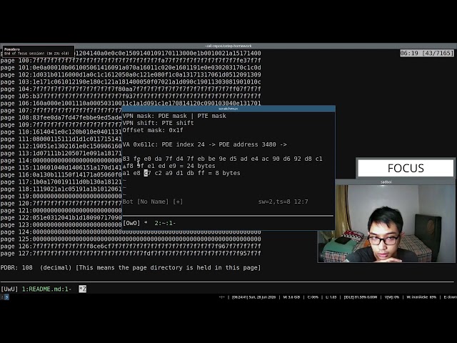 Live study: read along book "Operating Systems: Three Easy Pieces" (Part 138)