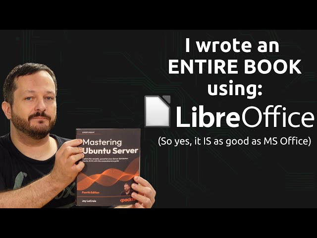 I wrote an Entire Book with Free and Open-Source Software