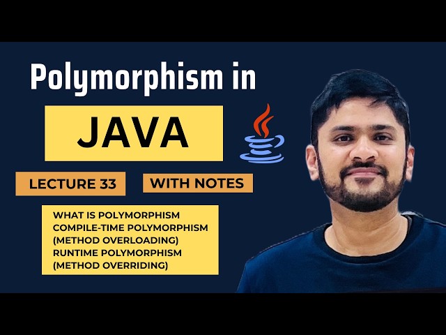 Polymorphism in Java | Compile-Time | Run-Time | Java Tutorial for Beginners | Amit Thinks