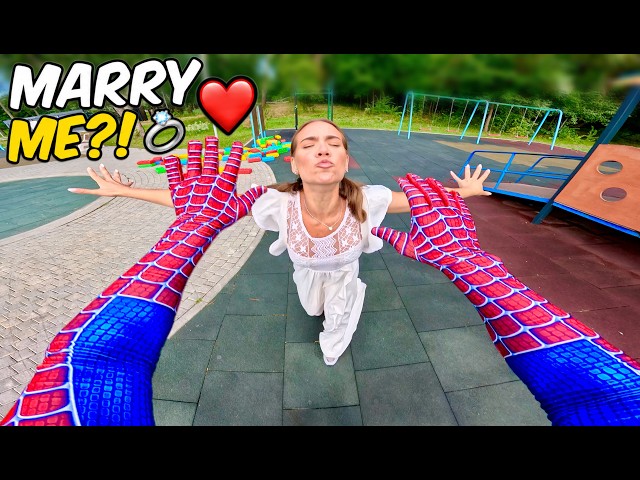 This obsessed girl wants to marry Spider-Man.