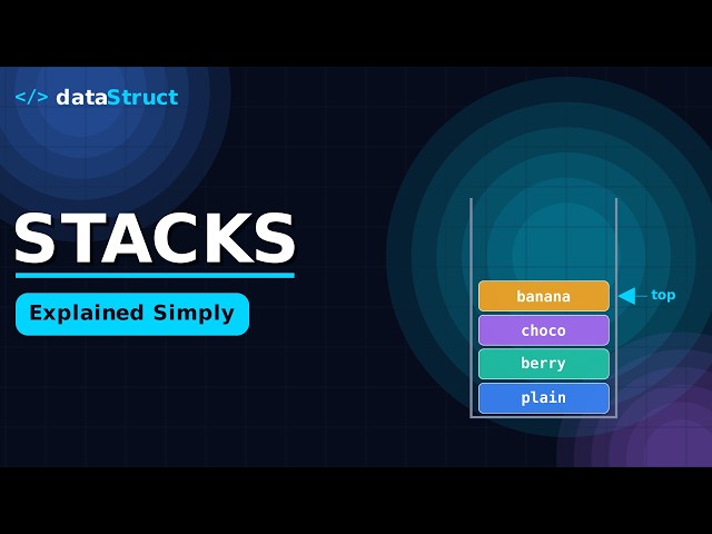 Stack Data Structure Explained Simply (with Pancakes!)