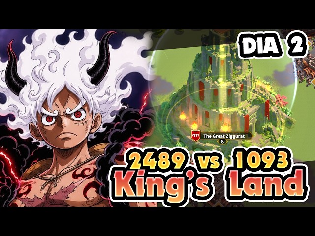 3308 EMPIEZA A REMONTAR, HAN DESPERTADO... KING'S LAND vs 3308 & 1093 - Rise of Kingdoms