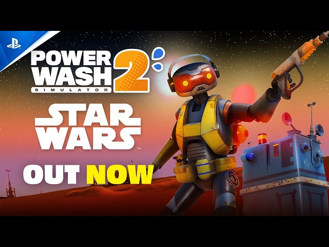 PowerWash Simulator 2: Star Wars Pack - Out Now Trailer | PS5 Games