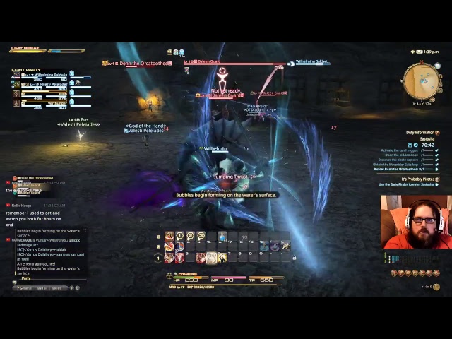 Final Fantasy XIV with Harmony Muse: Class quest and dungeon prep