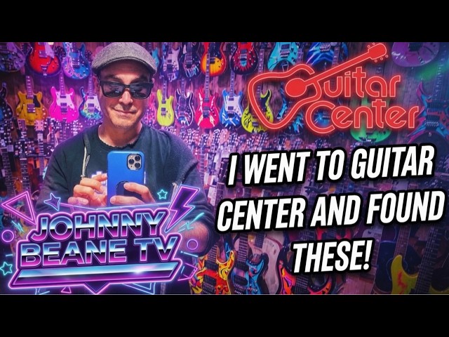 🎸 What hidden gems will we find at Guitar Center today?